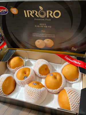 GIANT Airflown KOREAN PEARS By The Box 9pcs