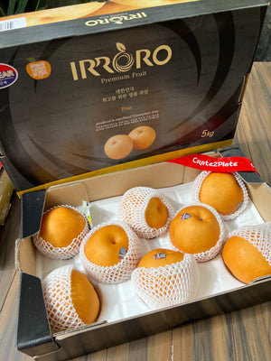 GIANT Airflown KOREAN PEARS By The Box 9pcs
