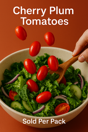 Cherry Plum Tomatoes (sold per pack)