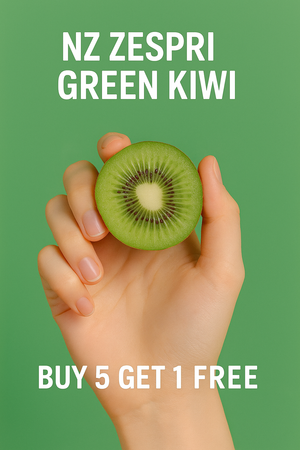 NZ Zespri Green Kiwi Buy 5 + 1 FREE