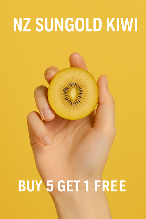 NZ Sungold Kiwi Buy 5 + 1 Free