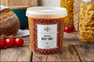 Berry's Deli Homemade Beef Chili by Angelo Comsti