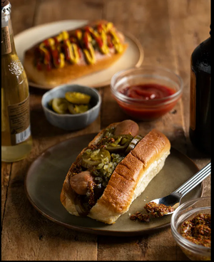 Berry's Deli Cheesy Beef Hotdogs