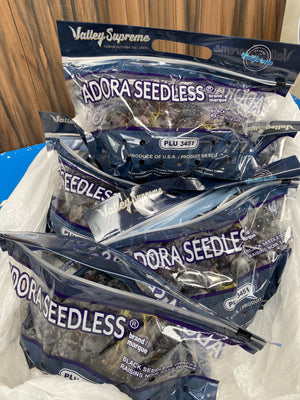 Buy 2 Premium Adora Black Seedless Grapes for 1200