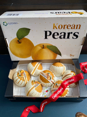 GIANT Airflown KOREAN PEARS By The Box 9pcs