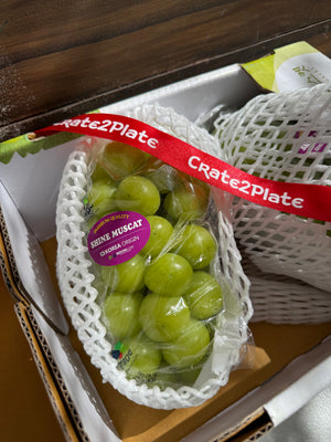 Korean Shine Muscat Grapes By The Box (2packs per box)