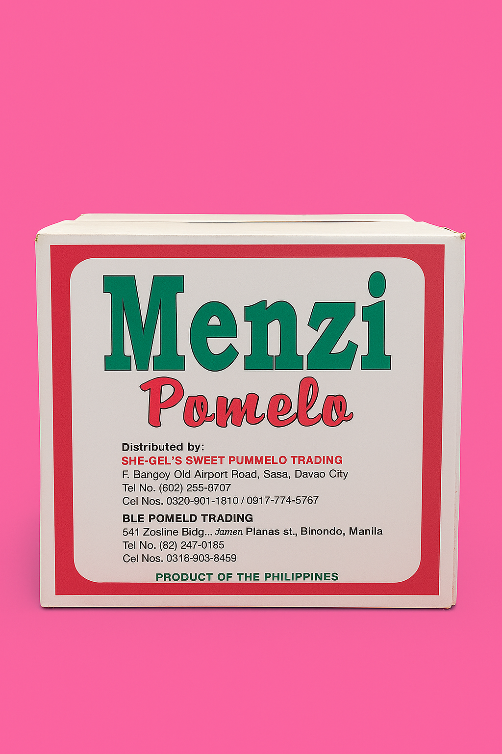 Davao Pomelo By the Box (5kg)