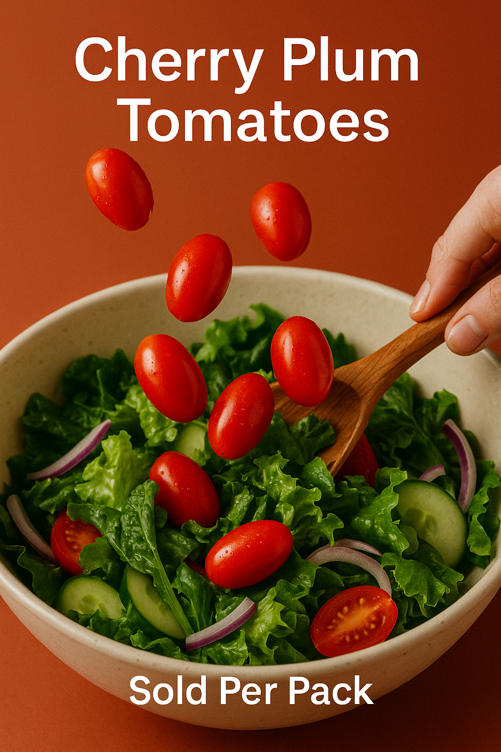 Cherry Plum Tomatoes (sold per pack)