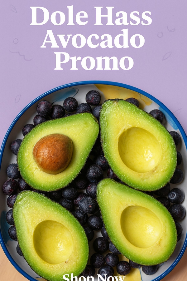 Dole Hass Avocado Buy 5 + 1 FREE