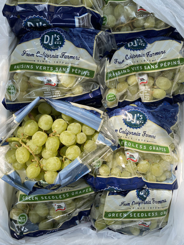US Green  Grapes (Sold Per Pack)