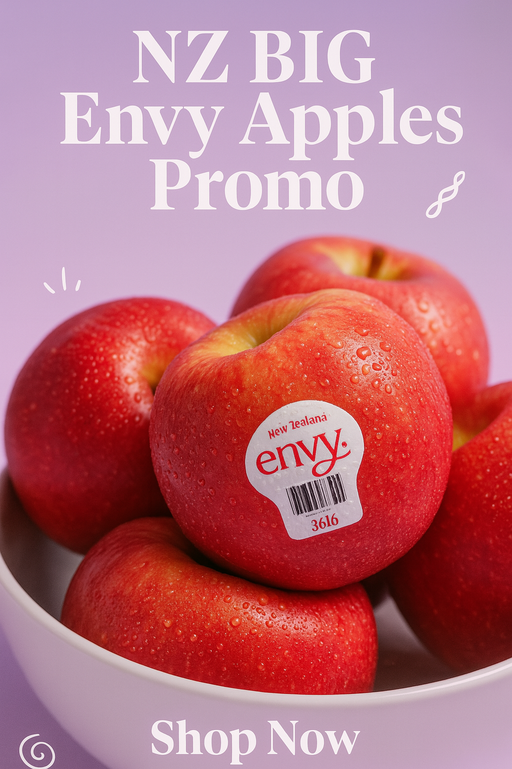 NZ Envy Apples BIG Buy 5 + 1 FREE