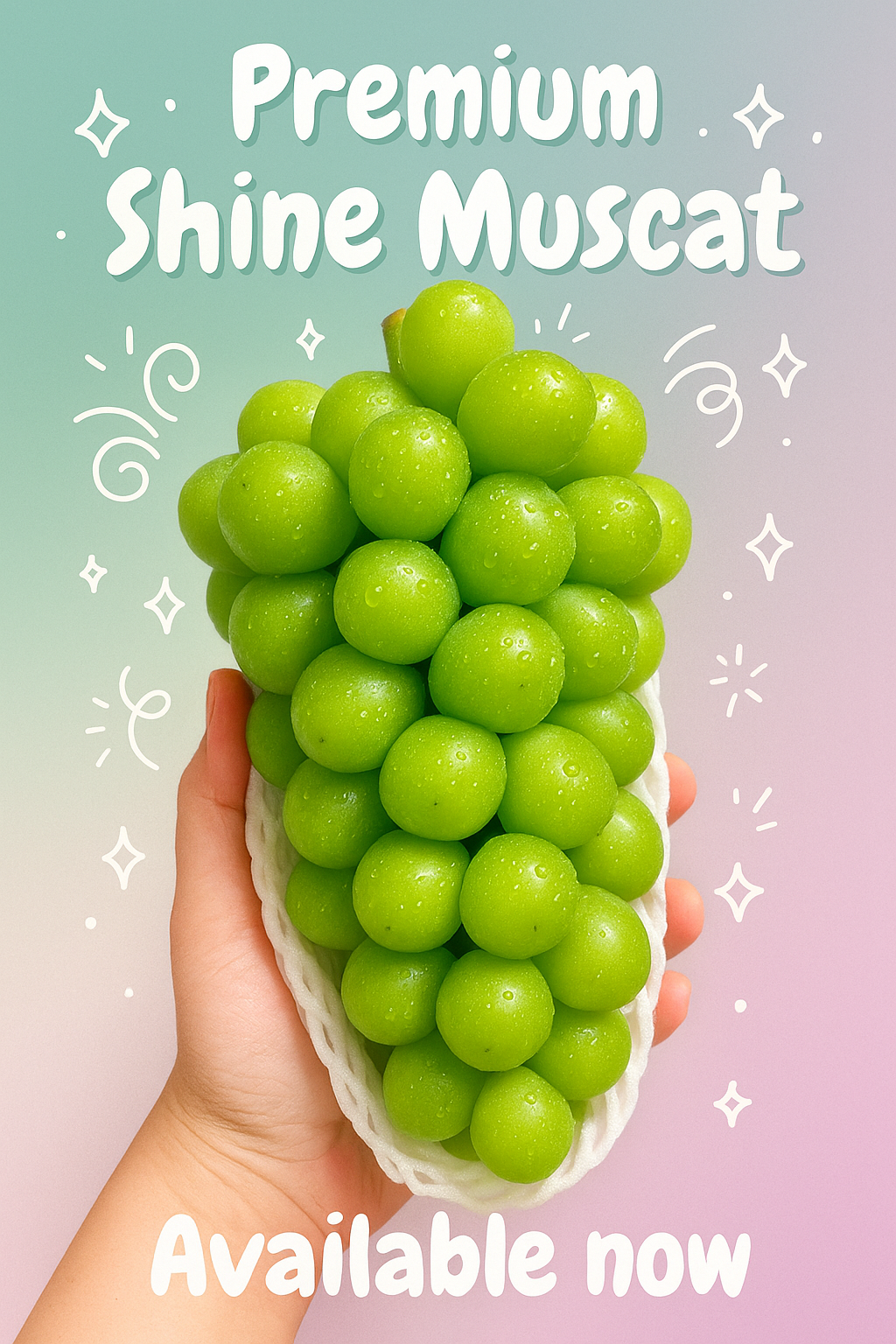 Premium Shine Muscat (per pack)