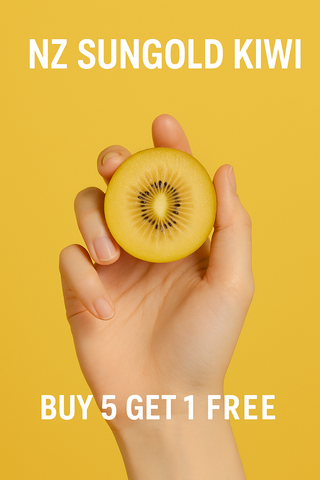 NZ Sungold Kiwi Buy 5 + 1 Free