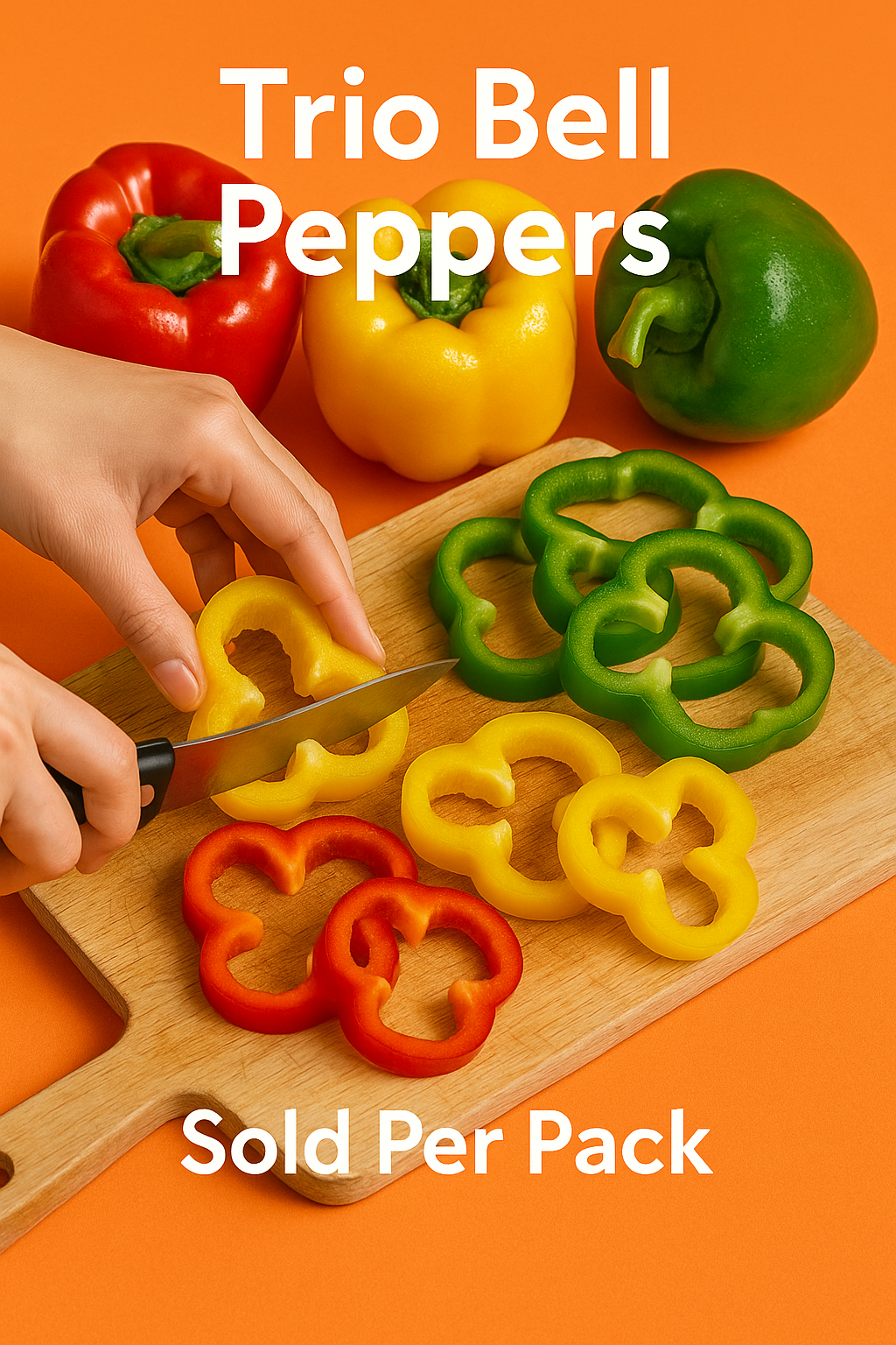 Trio Bell Pepper (sold per pack)