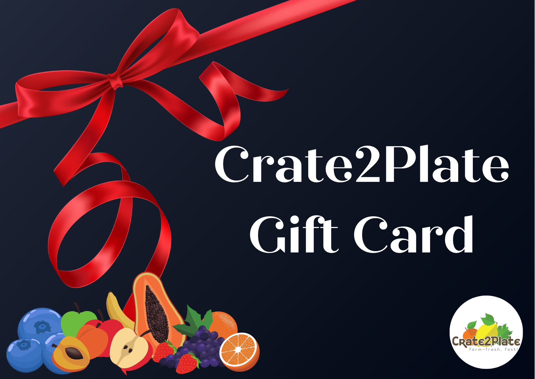 Crate2Plate Gift Card
