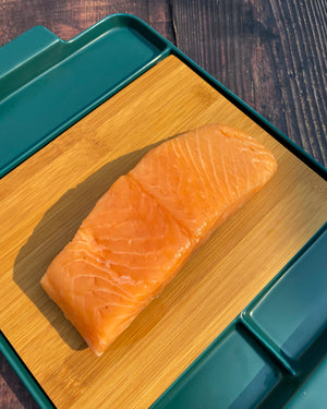 Salmon Sashimi Slab 250g (UNCUT,Plain)
