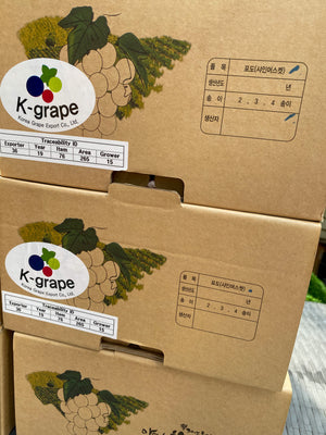 Korean Shine Muscat Grapes (sold per pack)