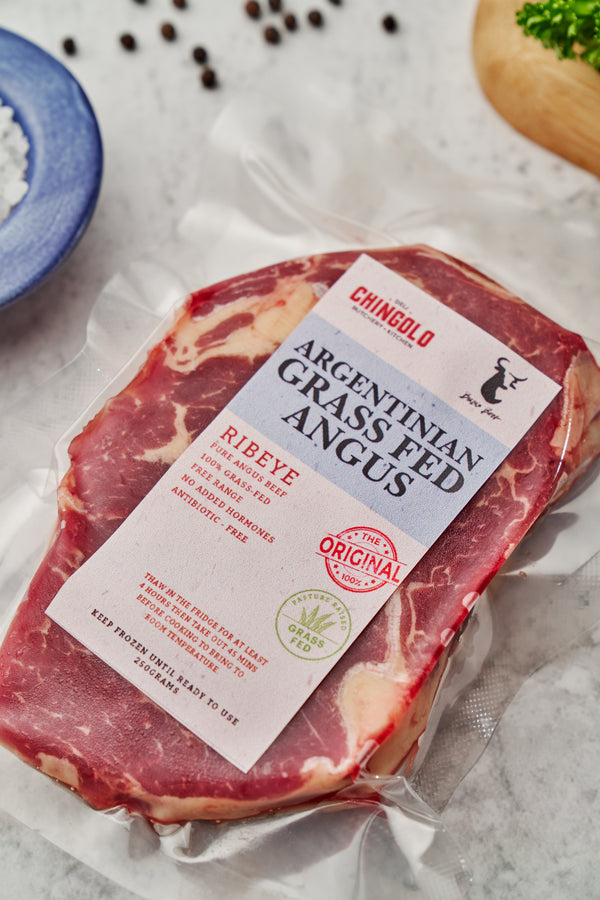 Bolzico Beef Grass Fed Angus Ribeye 250gms