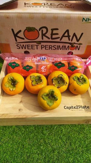 Korean Persimmons By The Box 10kg box