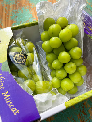 Korean Shine Muscat Grapes By The Box (2packs per box)