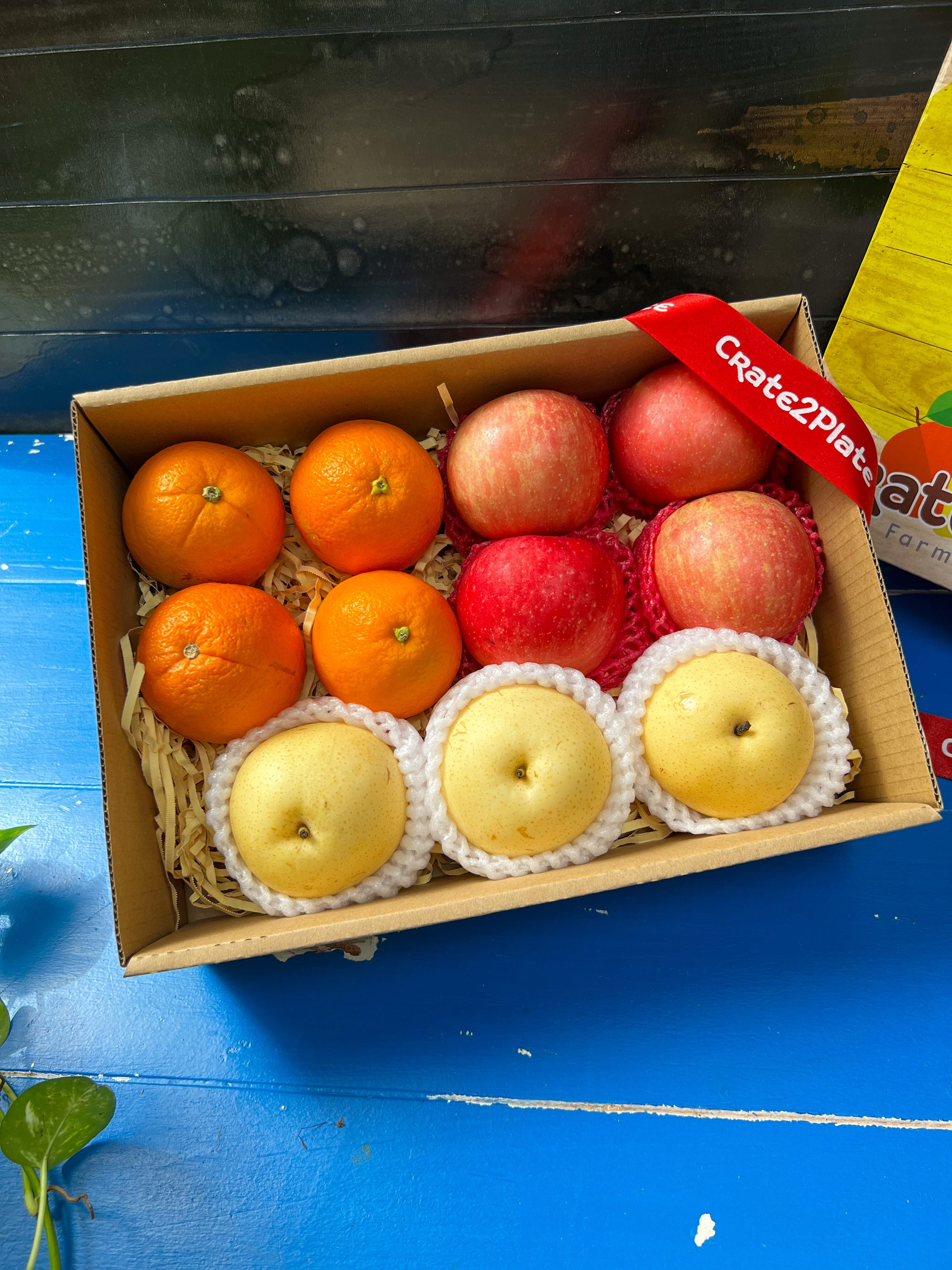 Gift Box Fuji Apples, Oranges and Century Pears