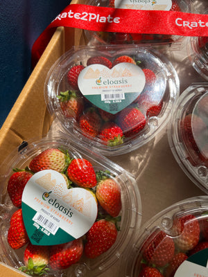 Korean Heart Shaped Strawberries 250g