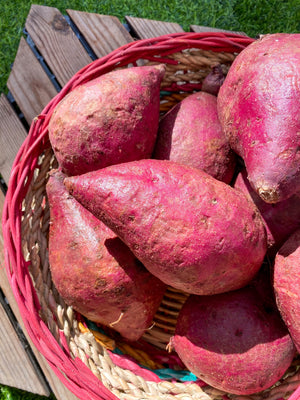 Japanese Purple Sweet Potatoes (per half  kg)