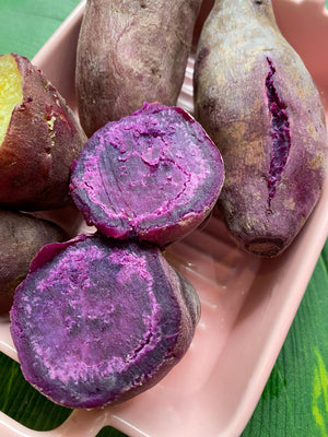 Japanese Purple Sweet Potatoes (per half  kg)