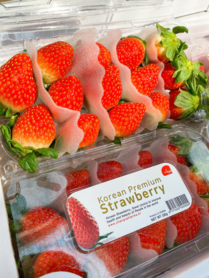 Buy 2 Korean Strawberries 330g (long container) for Php 1800