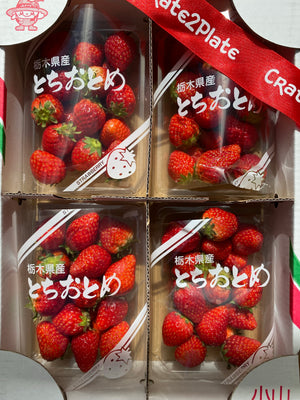 Japan Strawberries BY THE BOX
