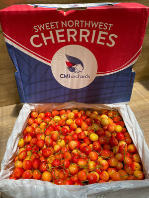 US Rainier Gold Cherries By The Box 4kg