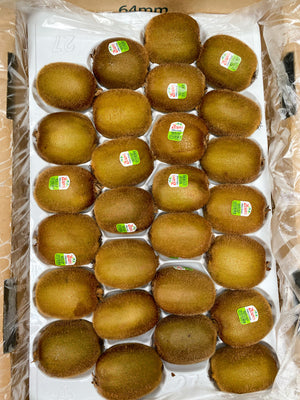 Organic Zespri Green Kiwi By The Box 27pcs
